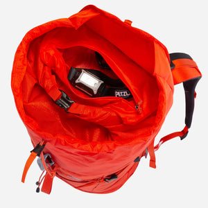 Mountain Equipment Tupilak 37+ Backpack top image inside pack