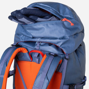 Mountain Equipment Fang 35+ Backpack top half close up storage and strap image