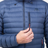 Mountain Equipment Earthrise Hooded Men's Jacket Outdoor Action Dusk- pocket