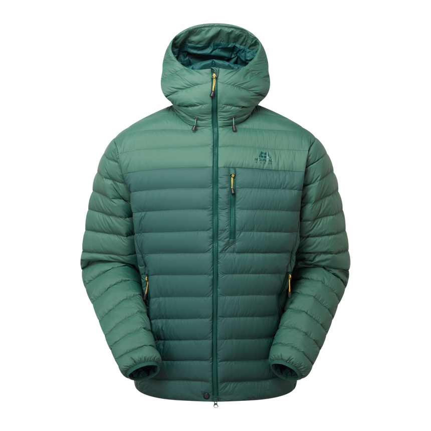 Mountain Equipment Earthrise Hooded Men's Jacket Outdoor Action Pine/Fern- front