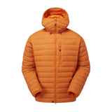 Mountain Equipment Earthrise Hooded Men's Jacket Outdoor Action Rust- front