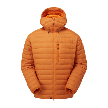 Mountain Equipment Earthrise Hooded Men's Jacket Outdoor Action Rust- front