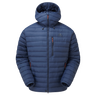 Mountain Equipment Earthrise Hooded Men's Jacket Outdoor Action Dusk- front