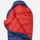 Mountain Equipment Classic Eco 300 Sleeping Bag Outdoor Action Dusk - Gemini Zip Baffle