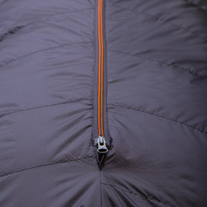 Mountain Equipment Glacier 1000 Sleeping Bag close up zip image