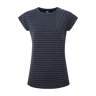 Mountain Equipment Silhouette Women's Tee Outdoor Action Cosmos Stripe/Cosmos - Front