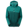 Mountain Equipment Polypheme Women's Jacket Outdoor Action Deep Teal/Spruce - Front