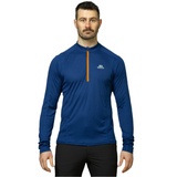 Mountain Equipment Ignis Long Sleeve Men's Zip Tee Outdoor Action