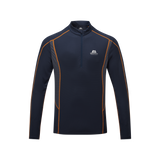 Mountain Equipment Ignis Long Sleeve Men's Zip Tee Outdoor Action