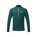 Mountain Equipment Ignis Long Sleeve Men's Zip Tee Outdoor Action