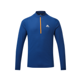 Mountain Equipment Ignis Long Sleeve Men's Zip Tee Outdoor Action