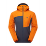 Mountain Equipment Aerotherm Men's Jacket Outdoor Action BlueNights/Ember - Front
