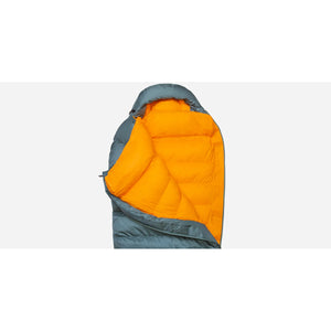 Mountain Equipment Glacier 700 Women's Sleeping Bag top half open zip image