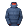 Mountain Equipment Earthrise Hooded Men's Pullover Outdoor Action Dusk - Front