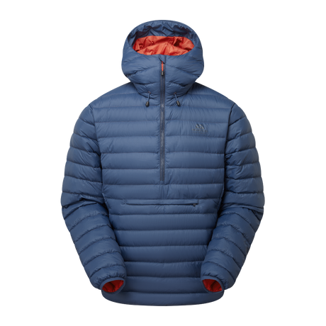 Mountain Equipment Earthrise Hooded Men's Pullover Outdoor Action Dusk - Front