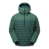 Mountain Equipment Earthrise Hooded Men's Pullover Outdoor Action Fern/Pine - Front