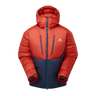 Mountain Equipment Annapurna Men's Jacket Outdoor Action Navy/Redrock- front