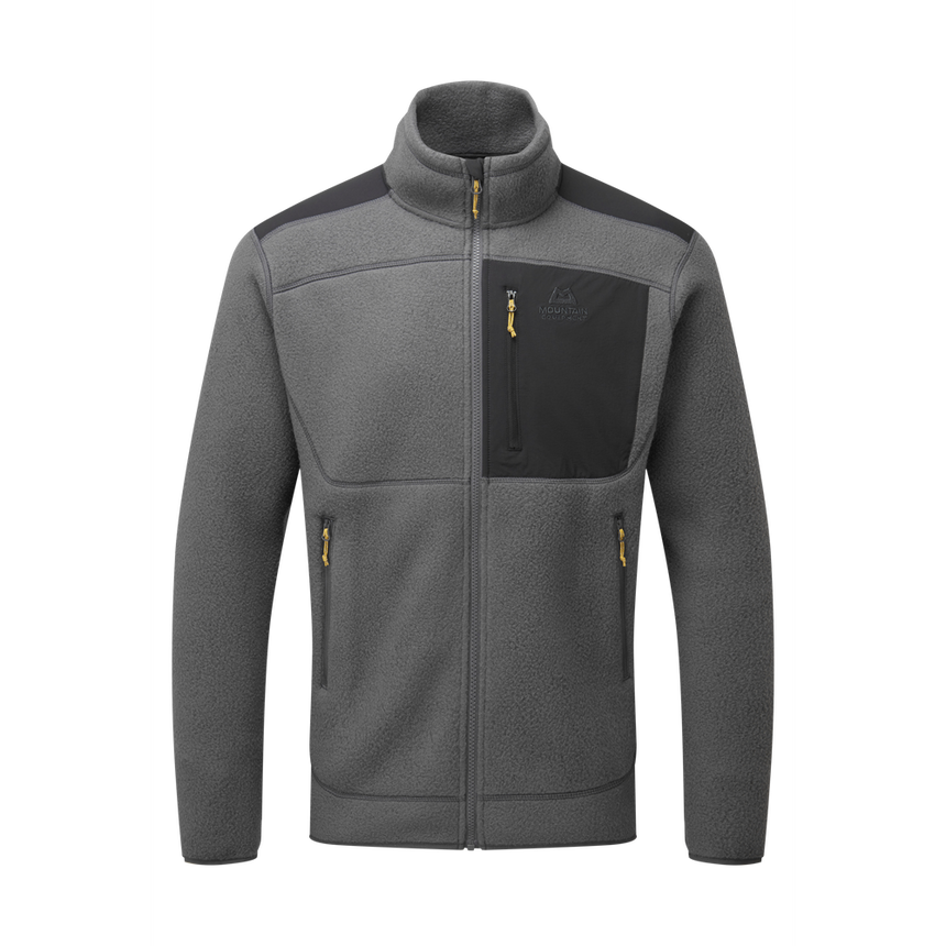 Mountain Equipment Highpile Men's Jacket Outdoor Action Anvil Grey/Black- front