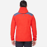 Mountain Equipment Highpile Hooded Men's Jacket Outdoor Action RedRock/Ombre- back fit on model