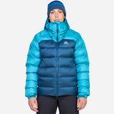 Mountain Equipment Sigma Women's Jacket Outdoor Action Majolica/Topaz - Front Fit on Model
