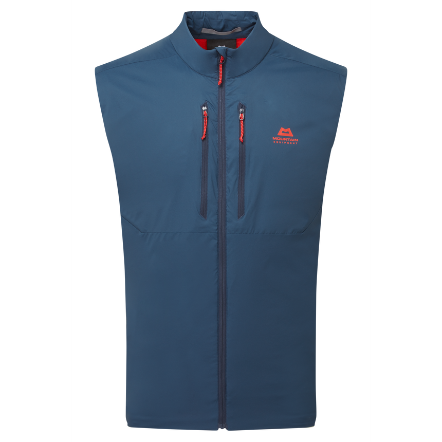 Mountain Equipment Switch Men's Vest Outdoor Action Dusk- front