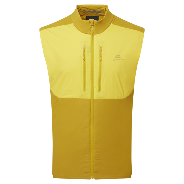 Mountain Equipment Switch Men's Vest Outdoor Action Acid/Lemon- front