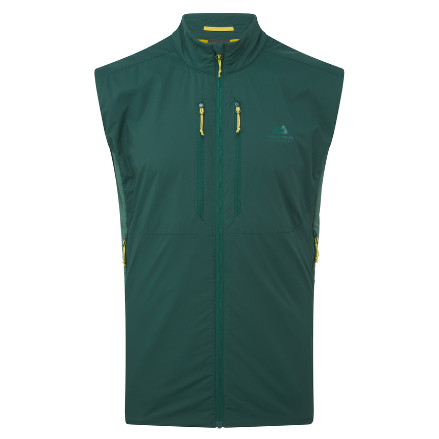 Mountain Equipment Switch Men's Vest Outdoor Action Pine/Fern- front