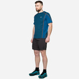 Mountain Equipment Dynamo Men's Twin Short Outdoor Action Obsidian - Inseam 21.5cm / 8.5in [size L]