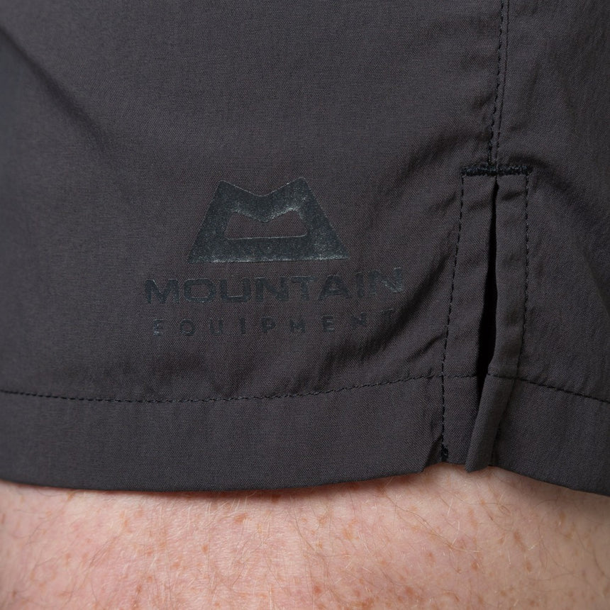 Mountain Equipment Dynamo Men's Twin Short Outdoor Action Obsidian - EXOLITE 100 with FC free DWR