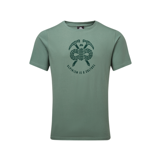 Mountain Equipment Alpinism Men's Tee Outdoor Action Sage - Front