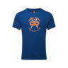 Mountain Equipment Alpinism Men's Tee Outdoor Action Admiral Blue - Front