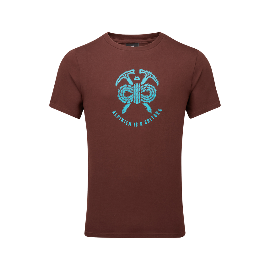 Mountain Equipment Alpinism Men's Tee Outdoor Action Coco - Front