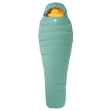 Mountain Equipment Glacier 700 Women's Sleeping Bag Outdoor Action Sage- full length