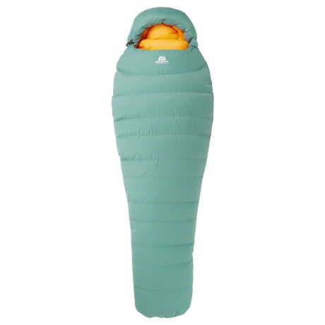 Mountain Equipment Glacier 700 Women's Sleeping Bag Outdoor Action Sage- full length