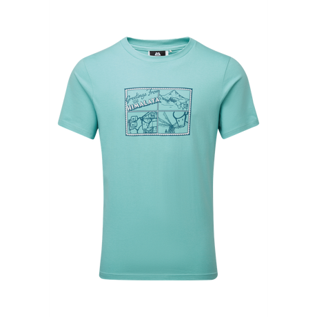 Mountain Equipment Yorik Himalaya Men's Tee Outdoor Action Nile Blue - Front