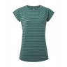 Mountain Equipment Silhouette Women's Tee Outdoor Action Fern Stripe - Front