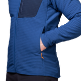 Mountain Equipment Shroud Hooded Men's Jacket Outdoor Action Admiral/Cosmos- Hand Pocket