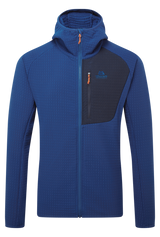 Mountain Equipment Shroud Hooded Men's Jacket Outdoor Action Admiral/Cosmos- Front