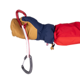 Mountain Equipment Guide Mitt Outdoor Action Cosmos/Tan- Carabiner carry loops