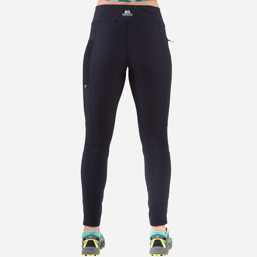 Mountain Equipment Sonica Women's Tight Outdoor Action Black - Back Fit on Model