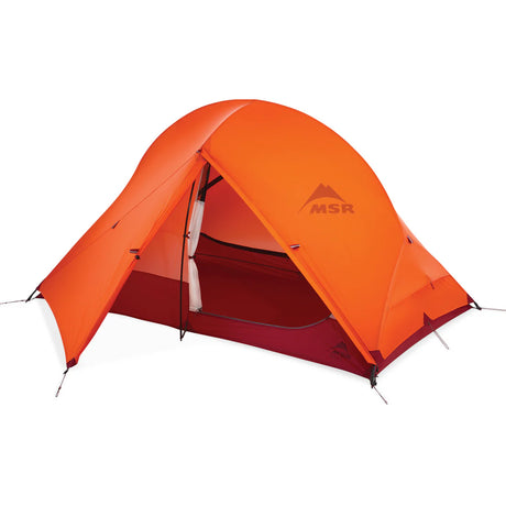 MSR Access 2 Tent Outdoor Action- Open Fly