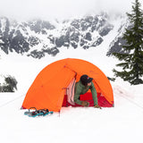 MSR Access™ 2 Two-Person, Four-Season Ski Touring Tent Outdoor Action- On Field 1