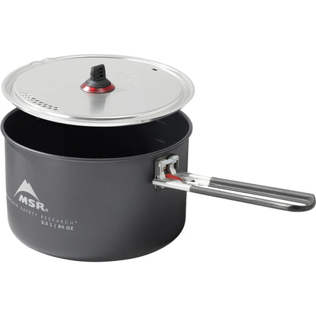 MSR Ceramic 2.5L Pot outdoor Action- Lid Strainer