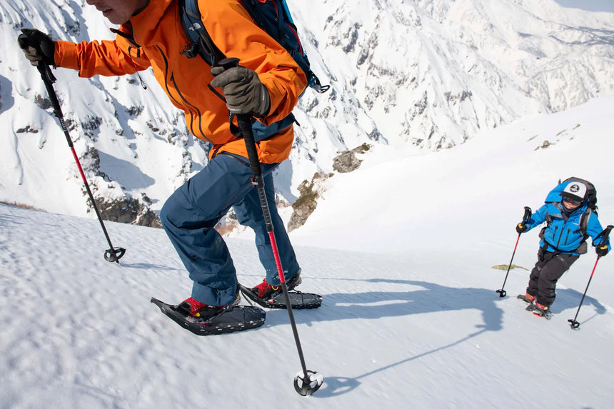 MSR DynaLock™ Ascent Carbon Backcountry Poles- Large Outdoor Action - In use
