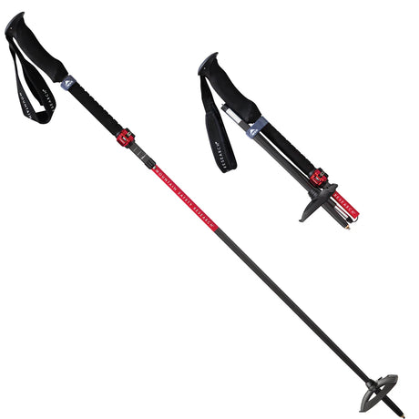 MSR DynaLock™ Ascent Carbon Backcountry Poles- Small Outdoor Action- Full Length
