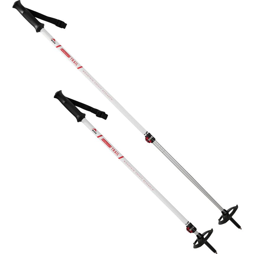 MSR DynaLock™ Trail Backcountry Poles Outdoor Action- Collapsible