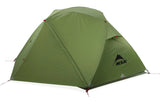 MSR Elixir™ 2-Person Backpacking Tent Outdoor Action- Fully Closed Fly