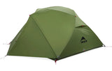 MSR Elixir™ 3-Person Backpacking Tent Outdoor Action- Fully Closed Fly
