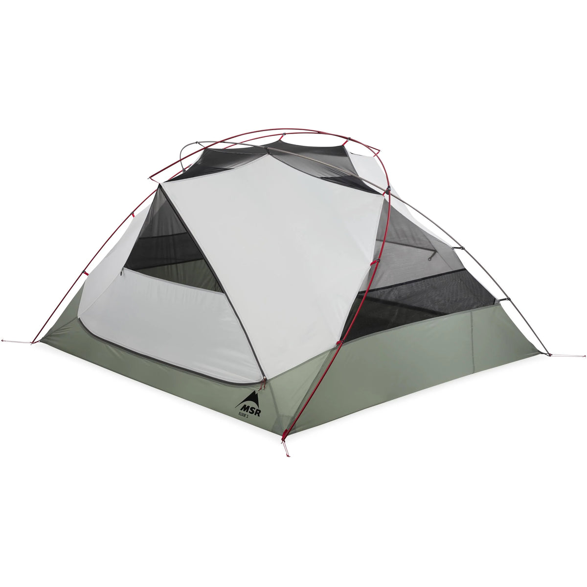 MSR Elixir™ 3-Person Backpacking Tent Outdoor Action- Tent Body (Angled)