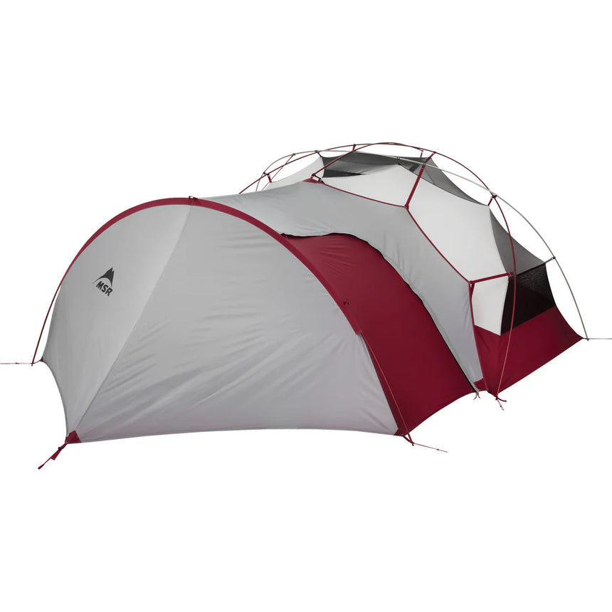 MSR Gear Shed for Elixir™ & Hubba Hubba™ Tent Series Outdoor Action- Closed Fly Door